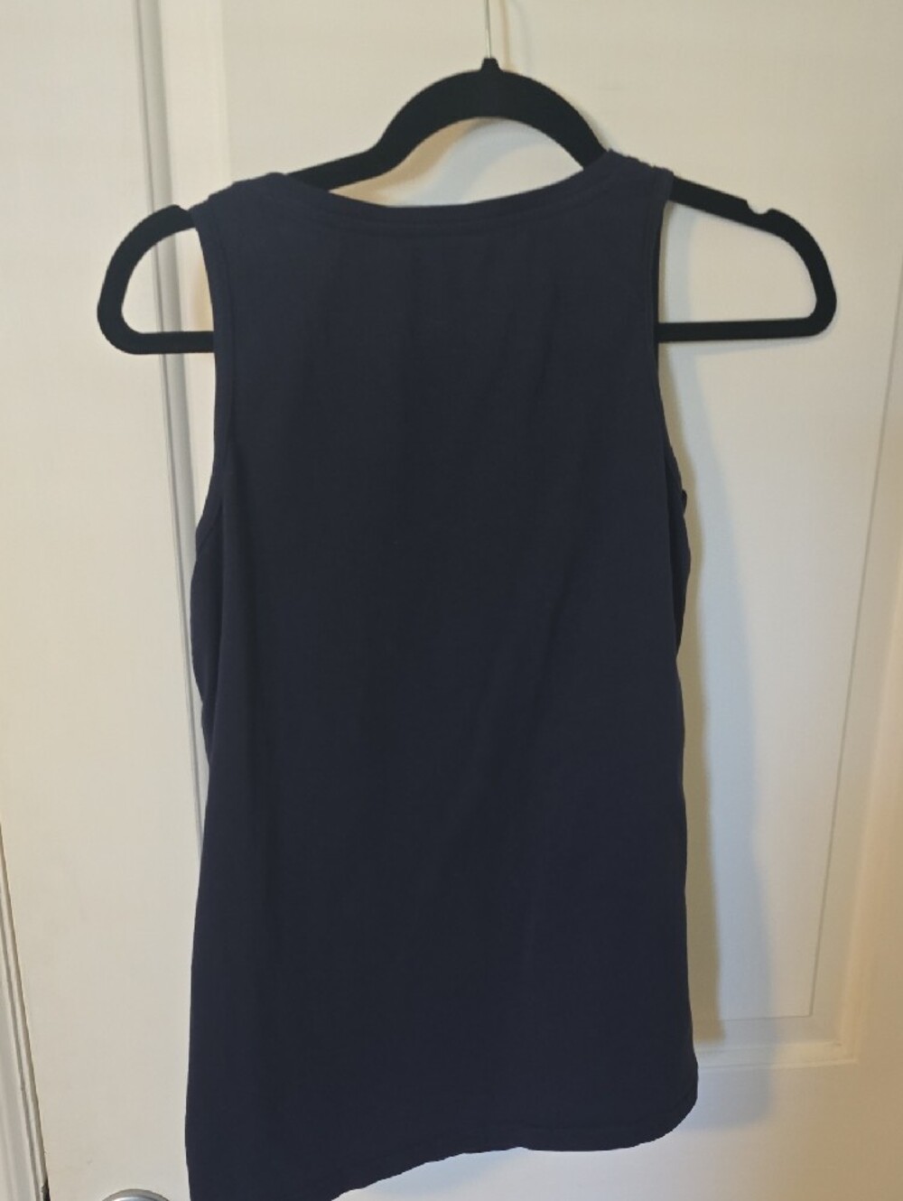 J. Crew Deep Navy Ribbed Tank Top - Picture 3 of 3